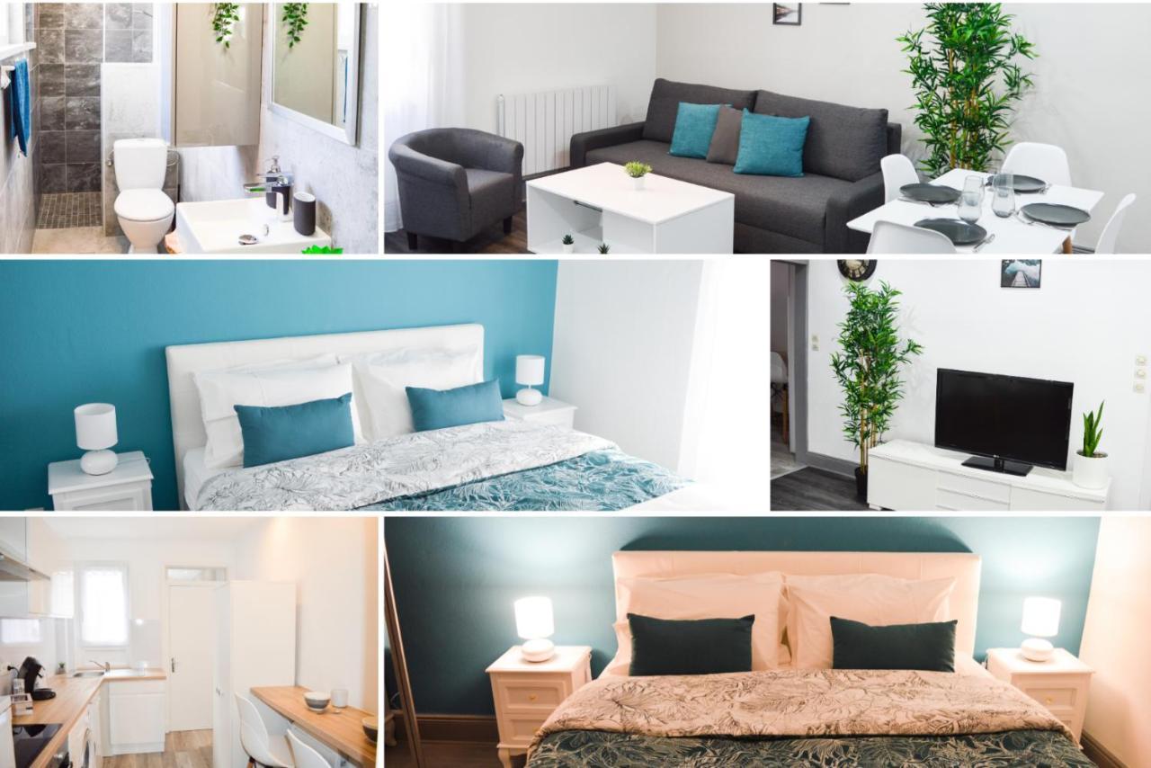Le Blue St Leon : 2 Pieces Cozy Lit King Size Wifi Apartment Колмар Екстериор снимка